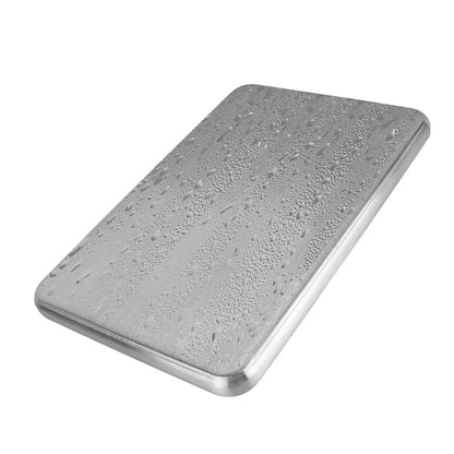 Plaque Réfrigérante 2-en-1 en Acier Inoxydable